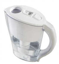 VattenfilteWater filter pitcher 2.5 liters, 5-stage Micro Multi Fluoride filterrkanna Vattenreningskanna Clearly 5- steg Fluorid