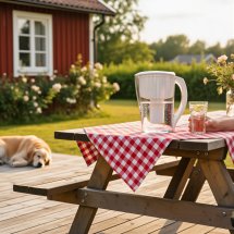 Vedensuodatinkannu 2,5 litraa, 4-vaiheinen Mikro Multi Suodatin